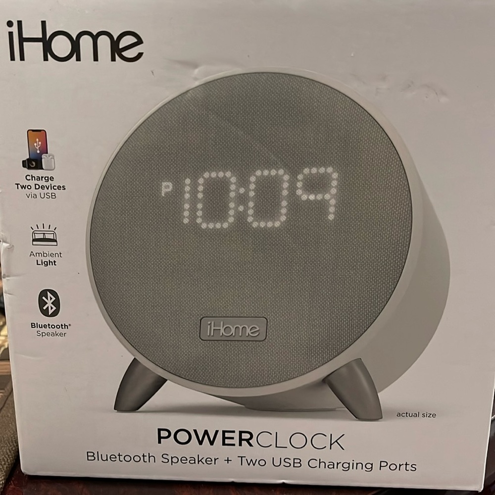 iHome Power Clock